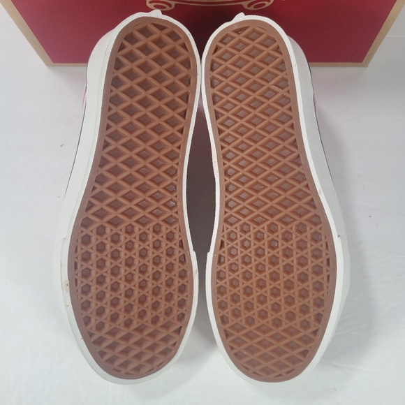 Vans Old Skool Stackform Platform Pig Suede Sherpa Multi Color Sneakers Women 7 - Picture 10 of 12